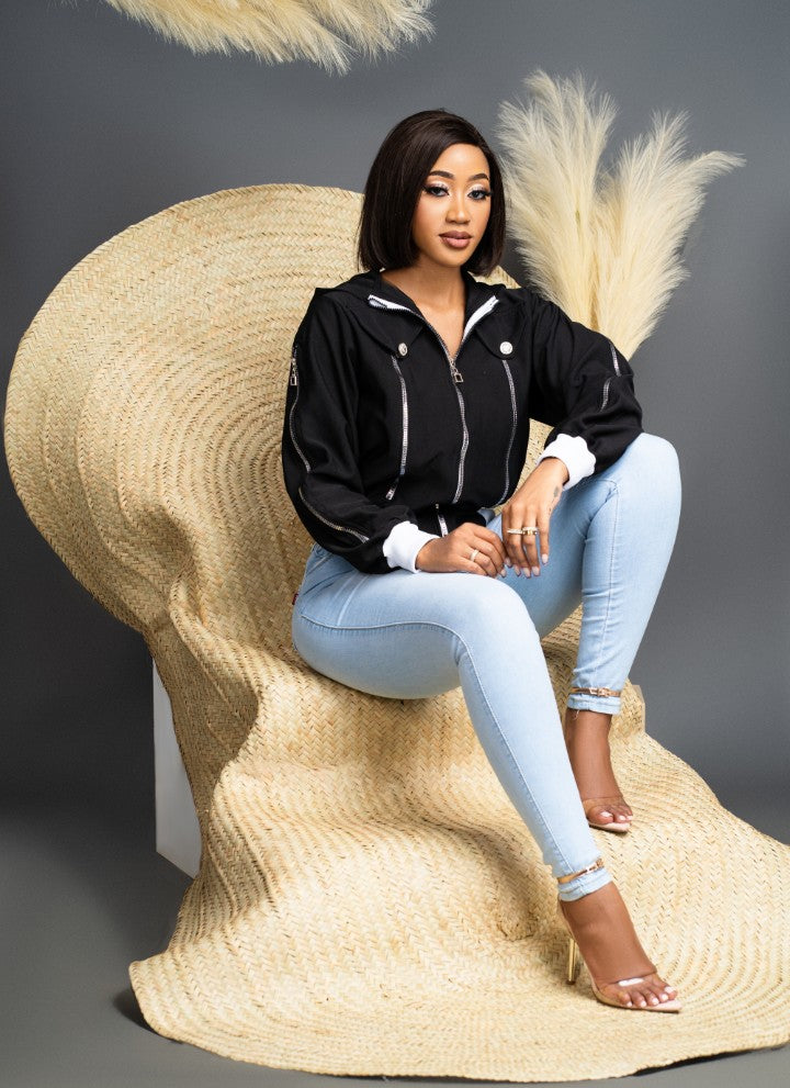 Zipped Hoodie Jacket