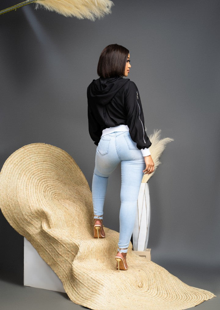 Zipped Hoodie Jacket